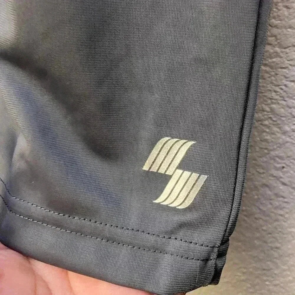 🆕 Place Sport Boys Basketball Grey Shorts L🆕